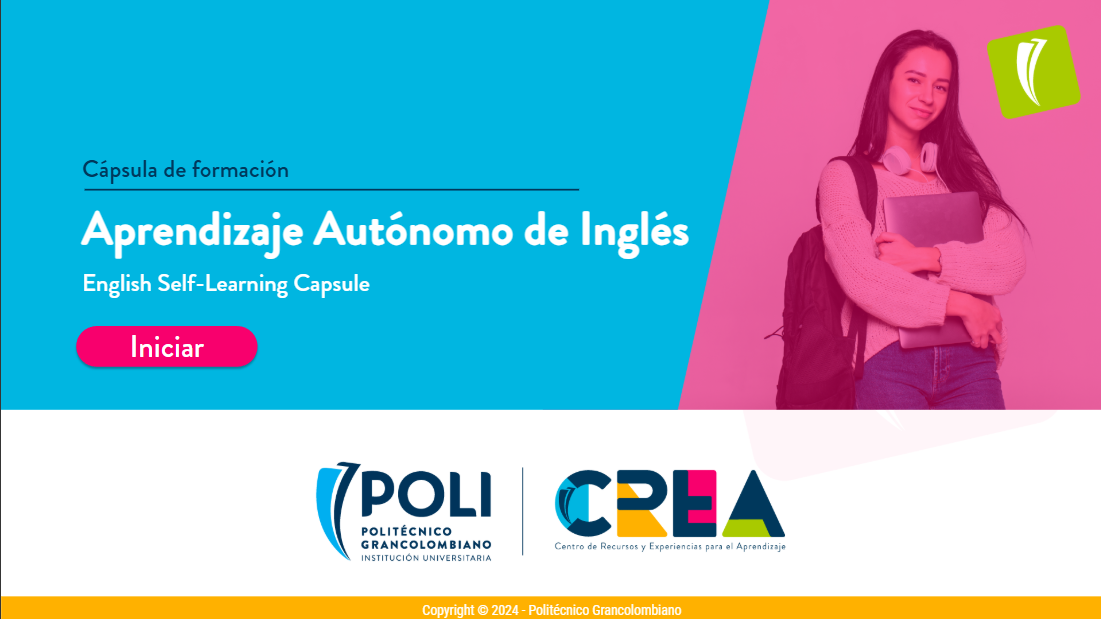 Cápsula de aprendizaje autónomo de inglés