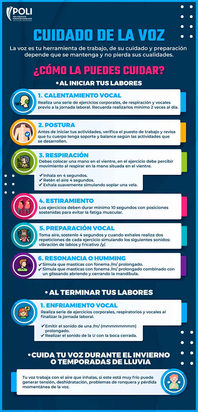 Cuidado de la voz
